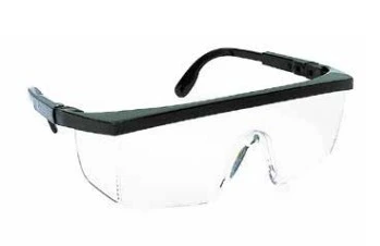 Lunette de protection visuelle à branches réglabes