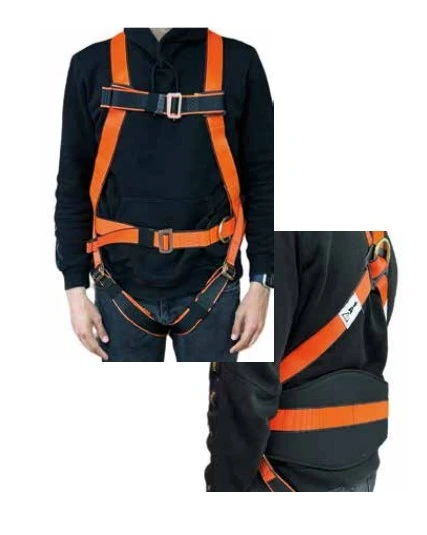 Harnais de protection anti-chute- 1 point d'ancrage + 2 anneaux de maintien d'accrochage
