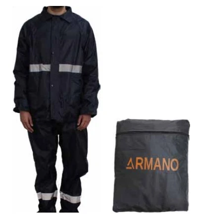 Combinaison impermeable avec bandes réfléchissantes - Vetements de travail - EPI