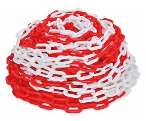 Chaîne plastique Rouge/Blanc - Equipements de protection individuelle